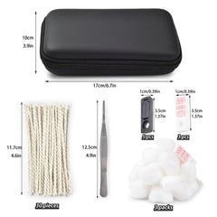 The Left Bridge Lighter Repair Kit cotton wool for thorough fuel-lighter care