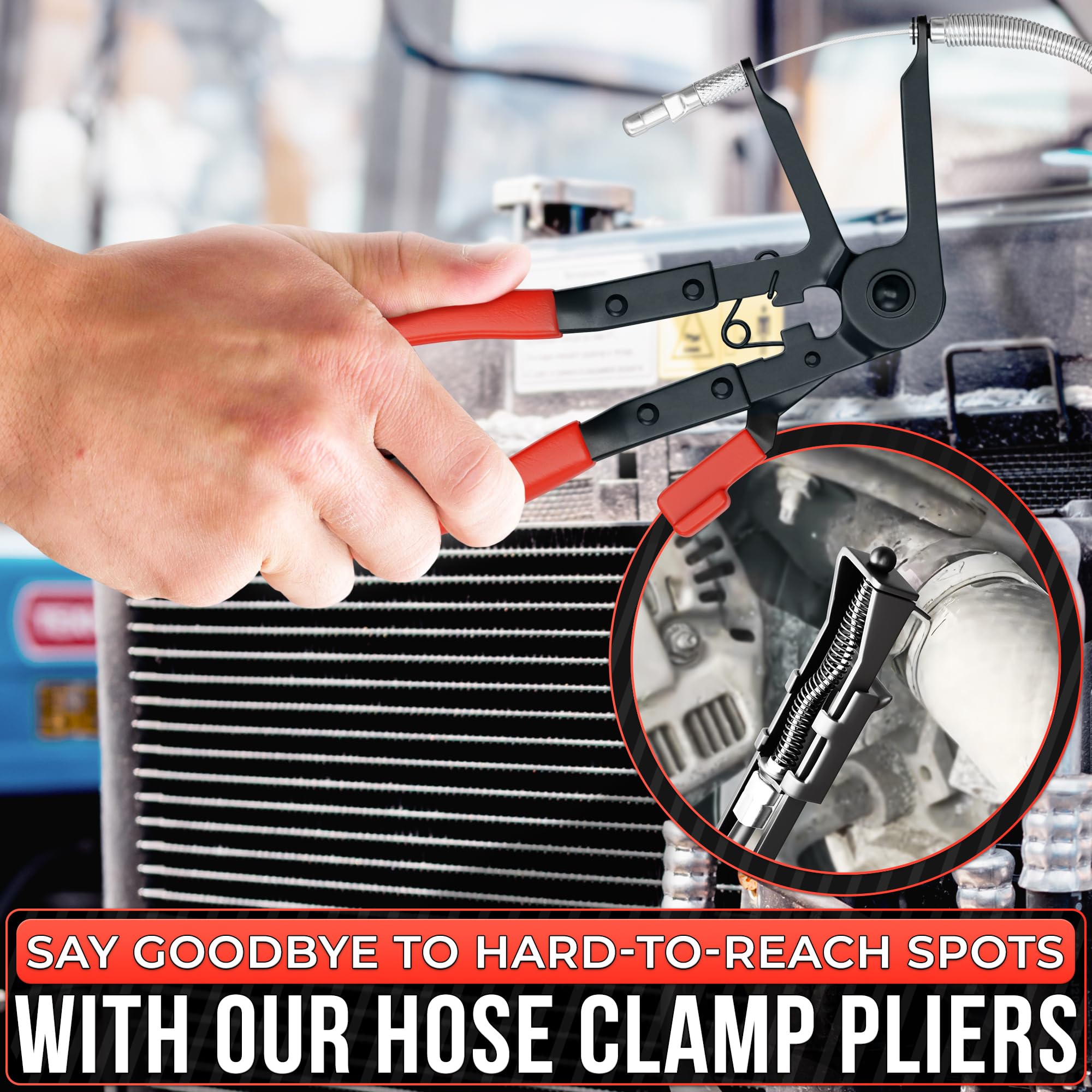 The Little Green Change engine repair tool for clamps 0.7–2.1 inches