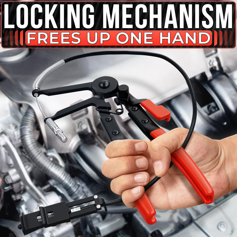 The Little Green Change hose clamp tool packaged for practical DIY car repairs