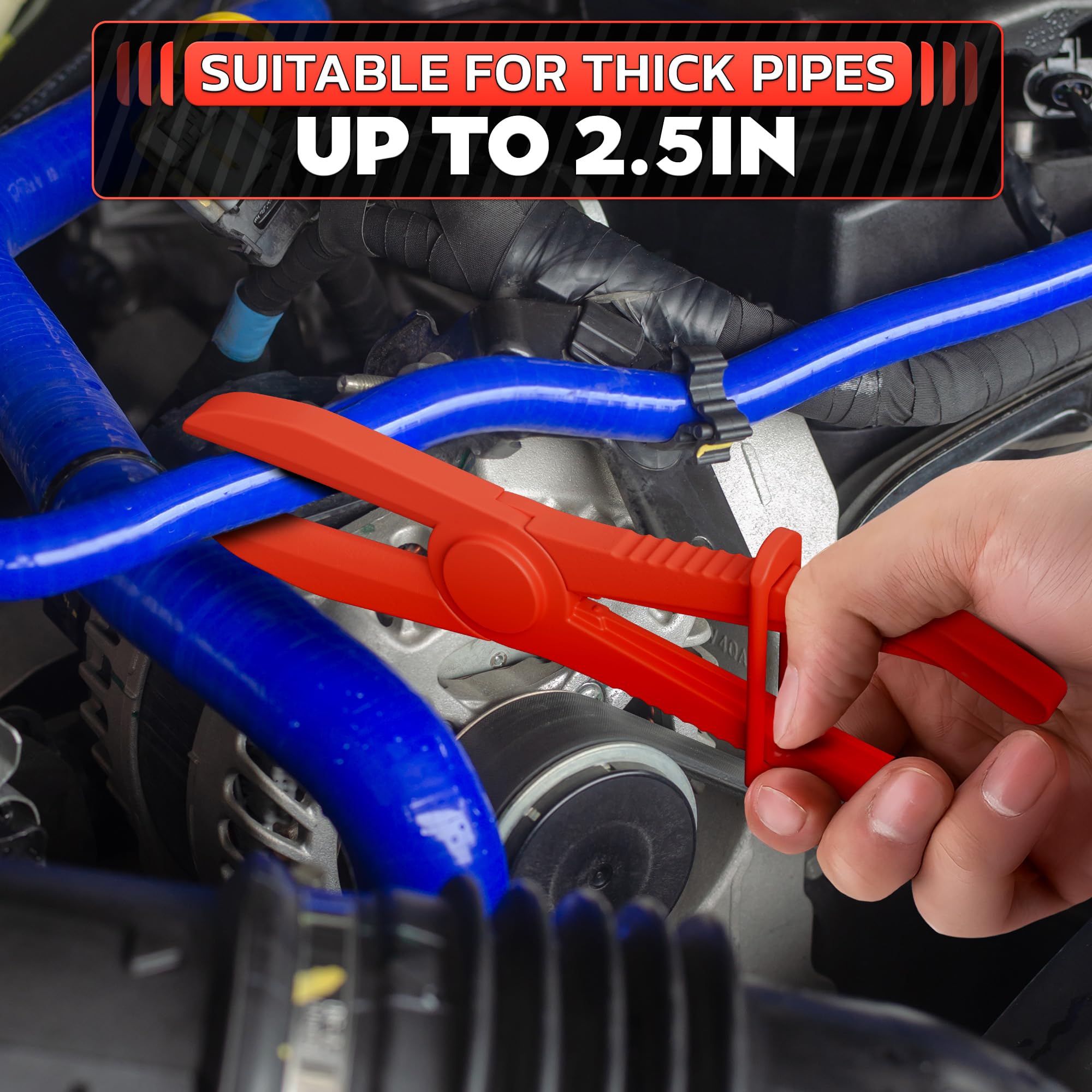 The Little Green Change nylon compact hose pliers emphasize non-conductive handling