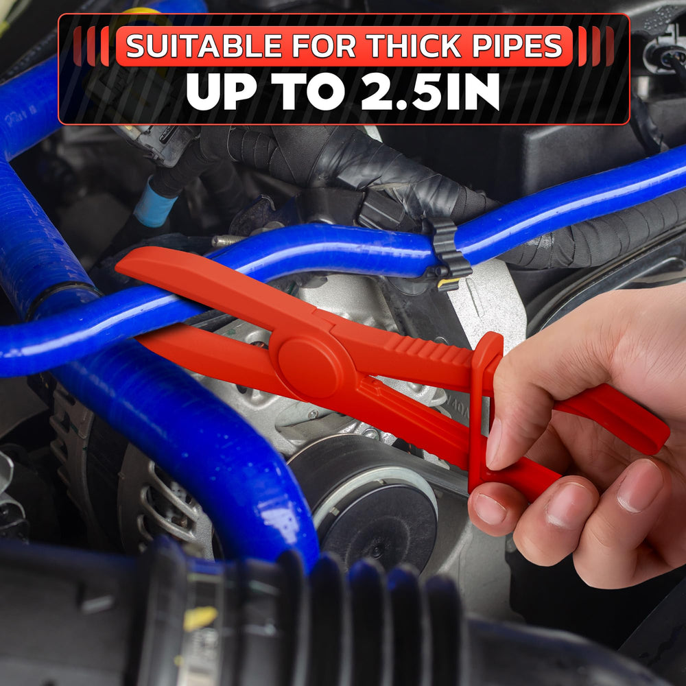 The Little Green Change nylon compact hose pliers emphasize non-conductive handling