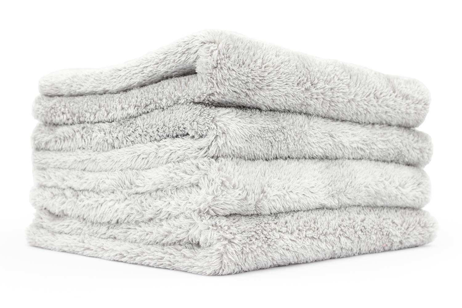 The Rag Company Eagle Edgeless 500 plush fiber close-up highlights ultra-soft density for safe surfaces.