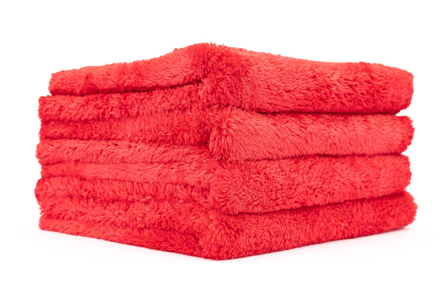 The Rag Company Eagle Edgeless 500 red pack for professional microfiber detailing.