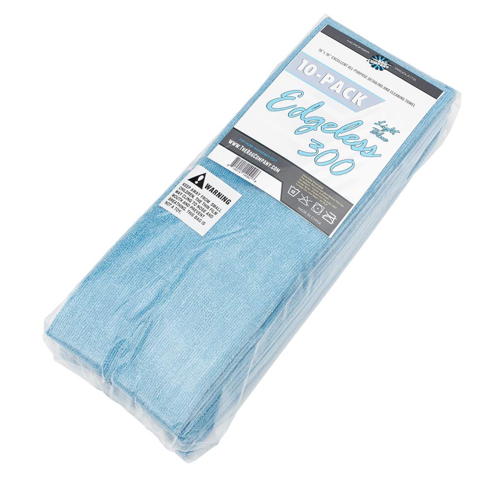 The Rag Company Edgeless 300 towel is safe on electronic surfaces for gentle, paint-safe use.