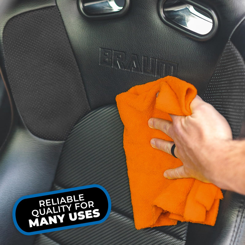 The Rag Company edgeless 365 towel waterless wash setup for quick detailing.