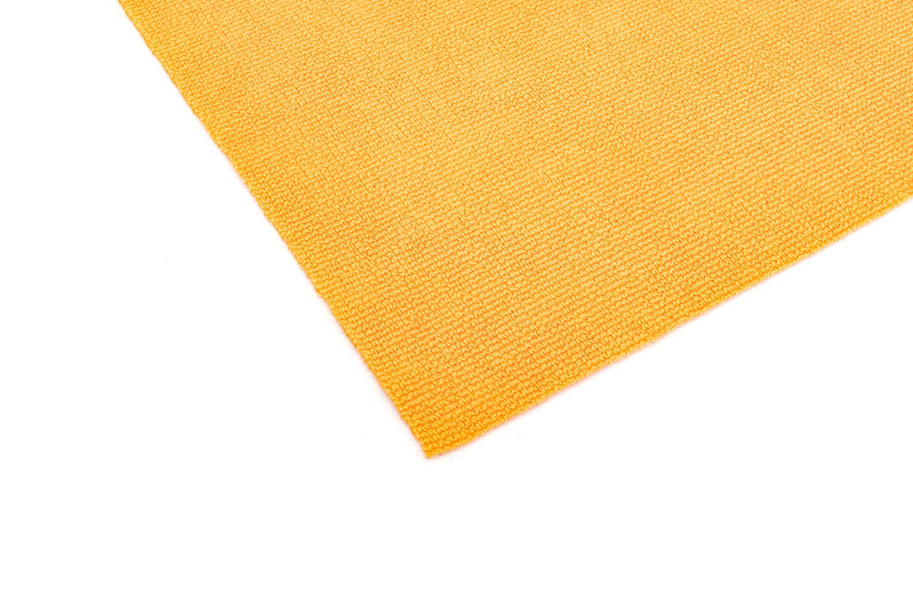 The Rag Company Edgeless Pearl towel for sealant removal delivering streak-free results.