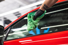 The Rag Company FTW towel on polished surfaces protects with its soft, scratchless microfiber.