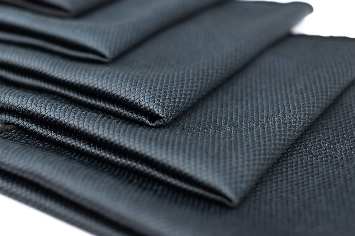 The Rag Company glass towel polishes mirrors to a streak-free finish.