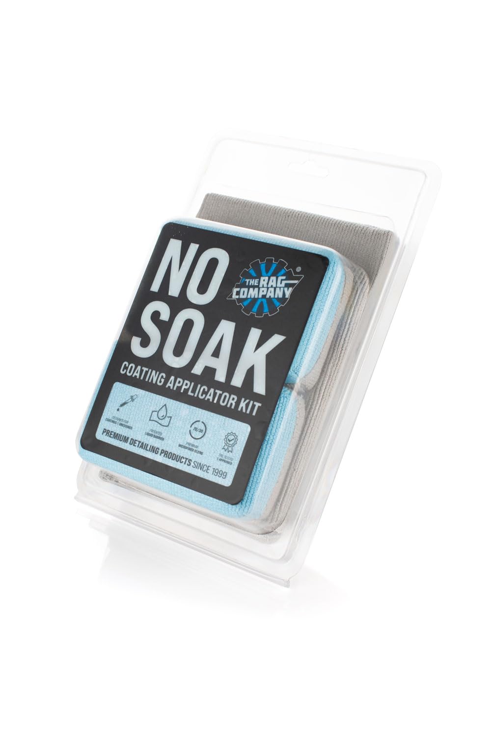The Rag Company no soak applicator sponges prevent coating waste during application