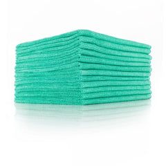 The Rag Company The Pearl towel density closeup shows a dense microfiber layer for scratch-free polishing.