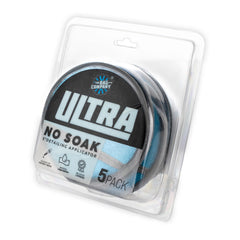 The Rag Company Ultra No Soak Round Detailing Applicator close-up showing pearl weave microfiber for smooth coatings.