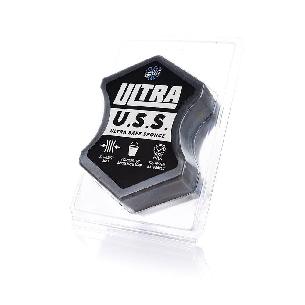 The Rag Company Ultra Safe Sponge works with any wash for versatile cleaning results.