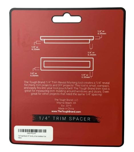 Anodized red finish enhances visibility on job sites