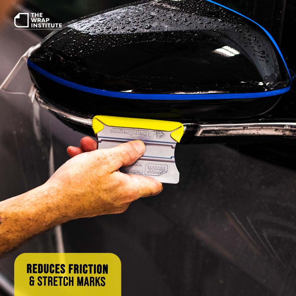 The Wrap Institute Banana Buffer helps efficient installs with less friction.