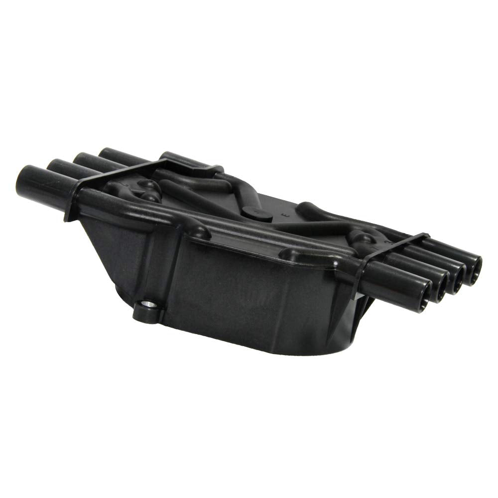 Brass-insert cap and rotor construction deliver enduring durability and consistent spark delivery.