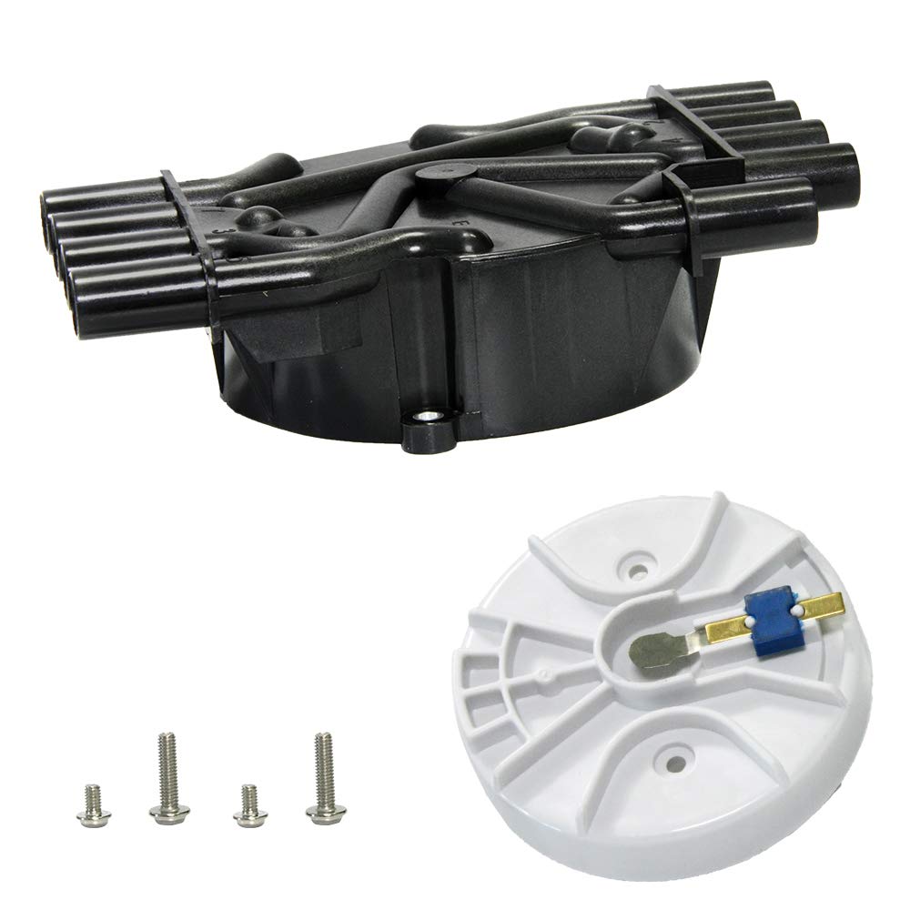 THEBIGDEALS ignition distributor cap with brass terminals improves conductivity for GM Vortec V8 engines.