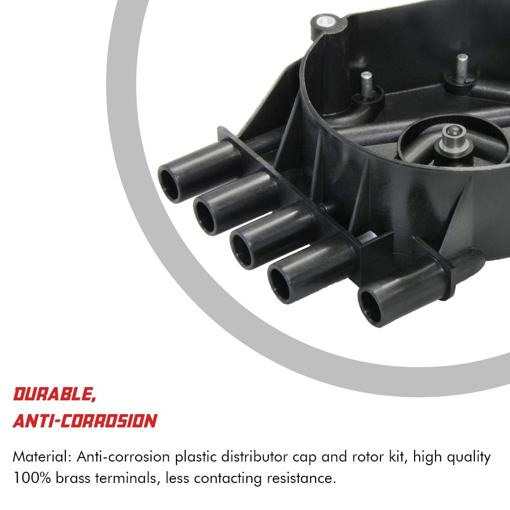 THEBIGDEALS rotor kit features stainless steel spring for reliable starts and steady timing.