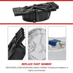 OE-replacement DR474 DR331 caps fit GM Vortec V8s for a seamless retrofit.
