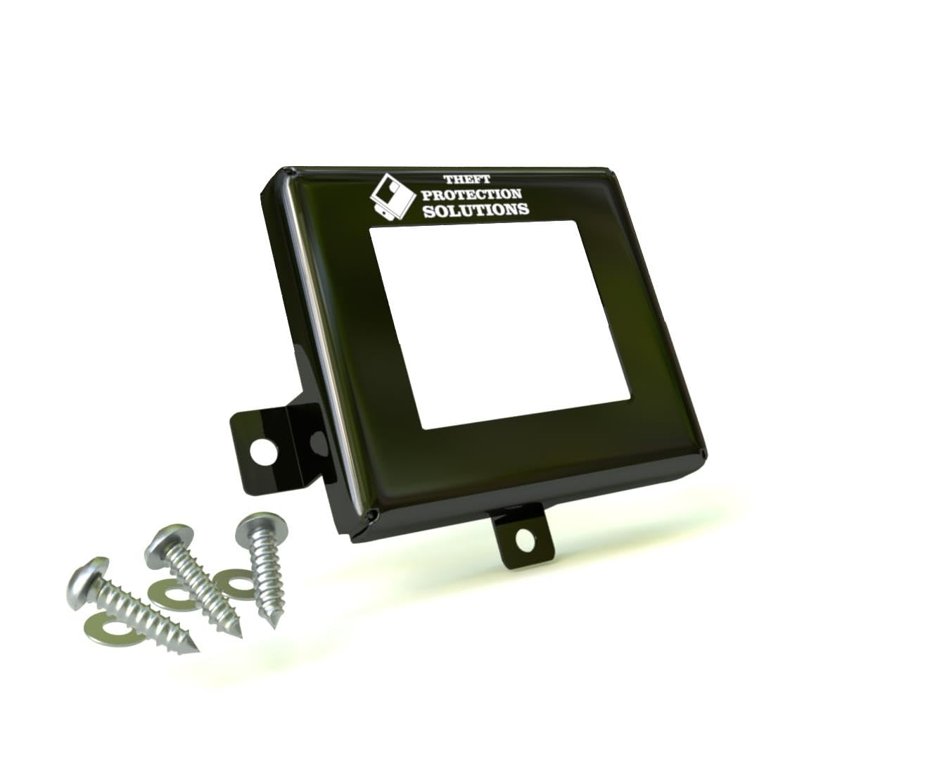 Theft Protection Solutions radar sensor protector installed on CR-V front radar for theft deterrence.
