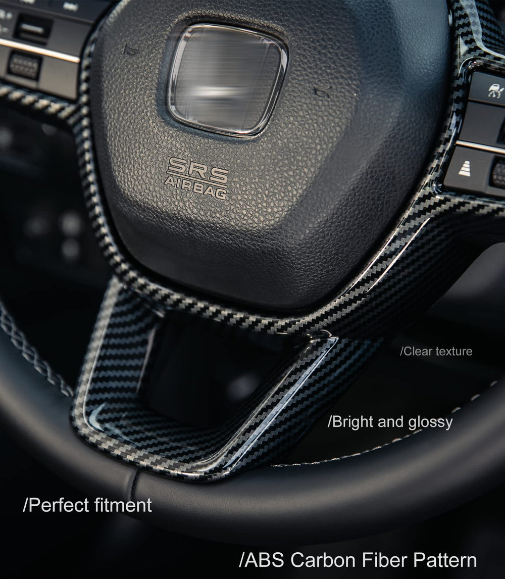 Thenice Accord carbon fiber trim delivers cohesive high end interior appeal.