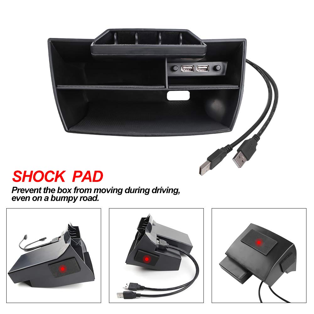 Thenice civic 10th-gen central console usb-extension enables quick device charging on the go.