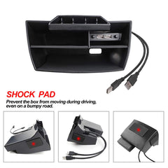 Thenice civic 10th-gen central console usb-extension enables quick device charging on the go.