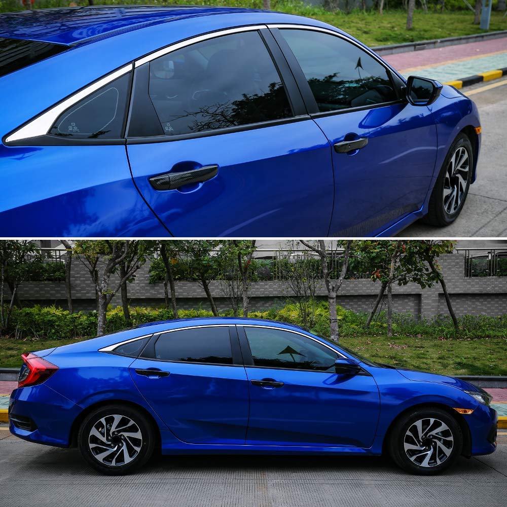 Thenice Civic carbon fiber texture enhances exterior appearance with premium finish