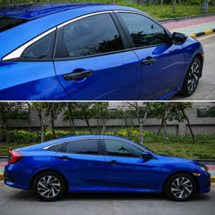 Thenice Civic carbon fiber texture enhances exterior appearance with premium finish