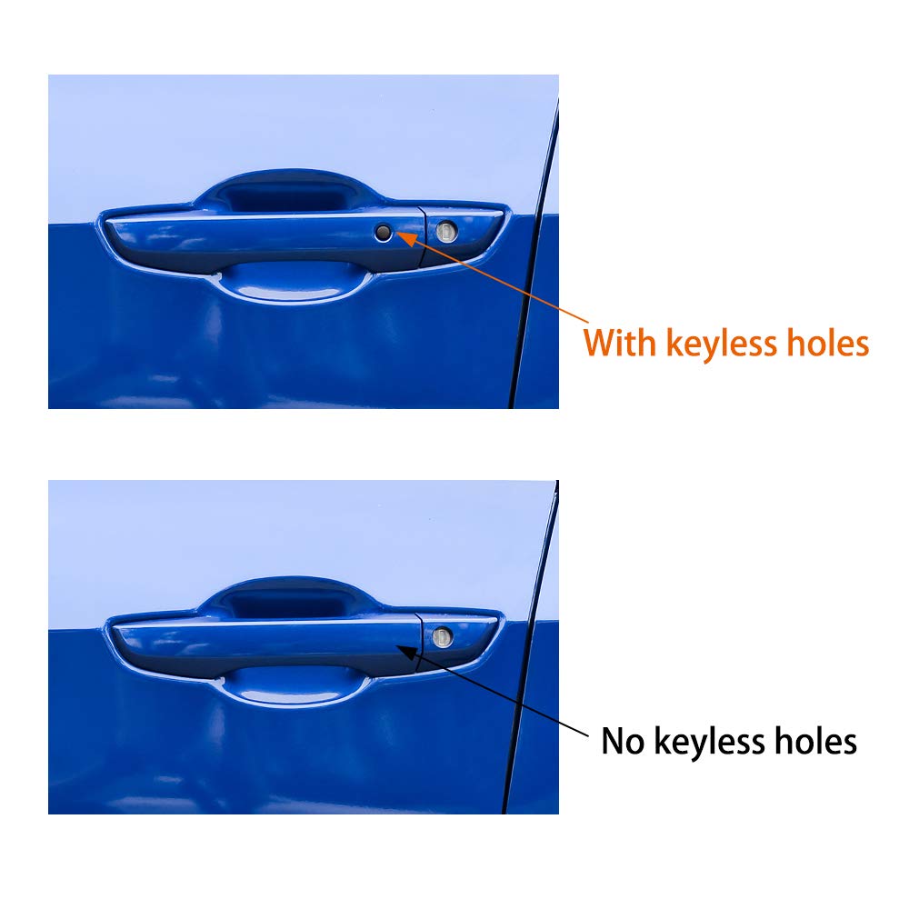 Thenice Civic handle cover allows simple DIY installation with no car damage