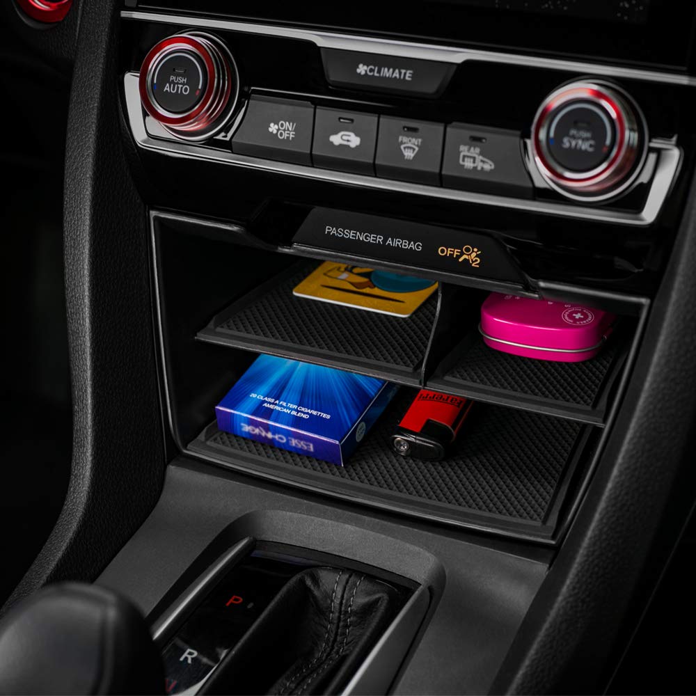 Thenice Civic three-compartment organizer supports mixed items with clear separation