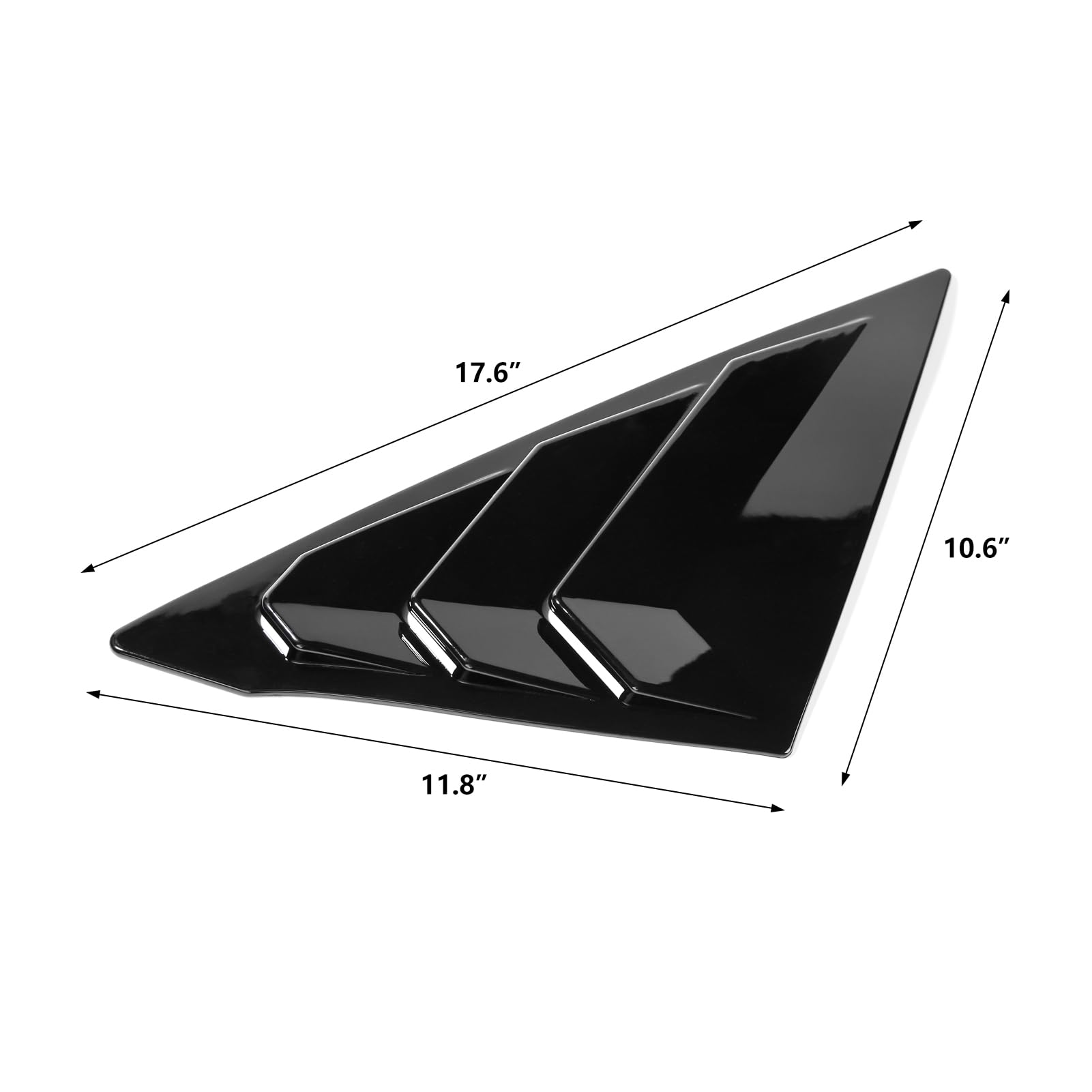 Thenice easy-install louvers with tape ensure secure one-shot application.