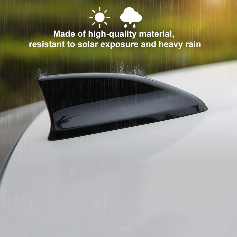 Thenice CR-V antenna topper glossy black boosts style with durable finish