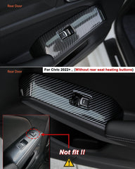 Thenice Honda Civic window control cover adds a premium touch to the cabin