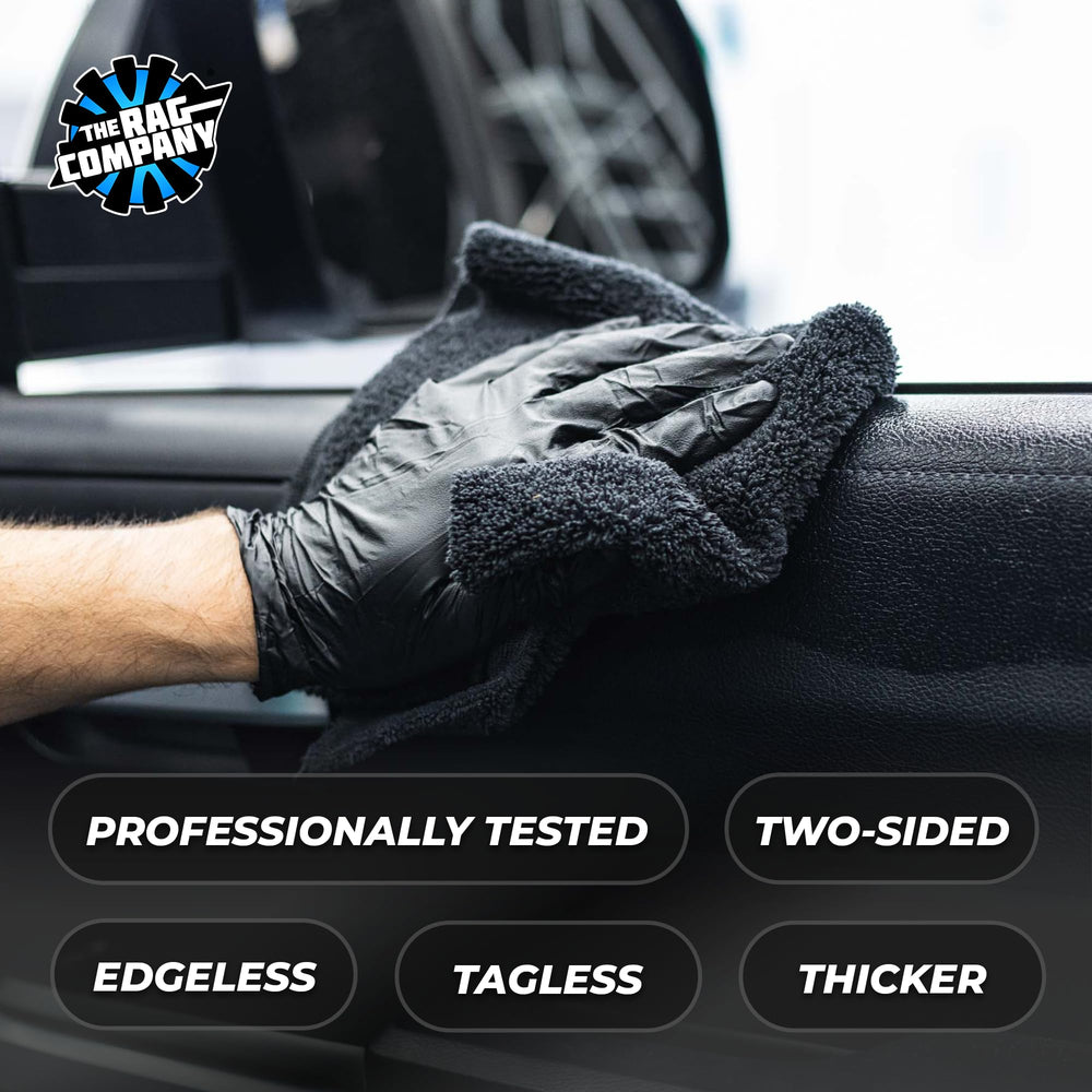 Creature Edgeless towels 420gsm weight delivers plush absorbency during buffing