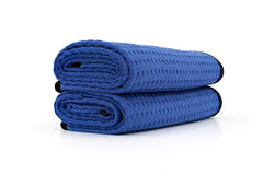 The Rag Company Dry Me A River waffle-weave towel dries fast on paint