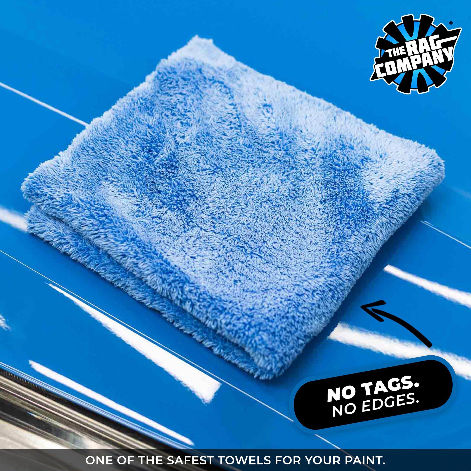 The Rag Company Eagle Edgeless 500-3Pack durable wash test showing long-lasting softness.