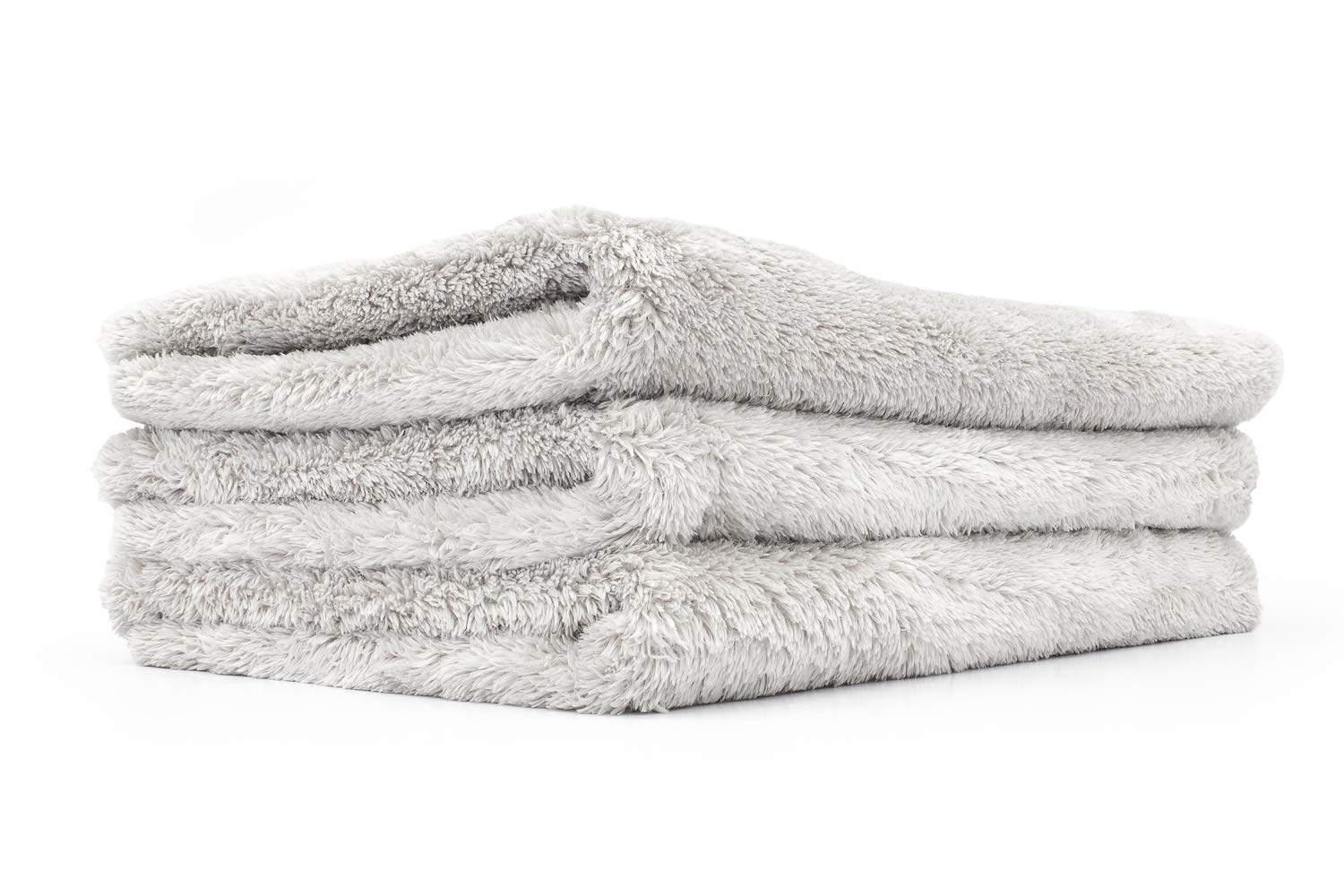 The Rag Company Eagle Edgeless 500 three-pack towels for flawless paint detailing.