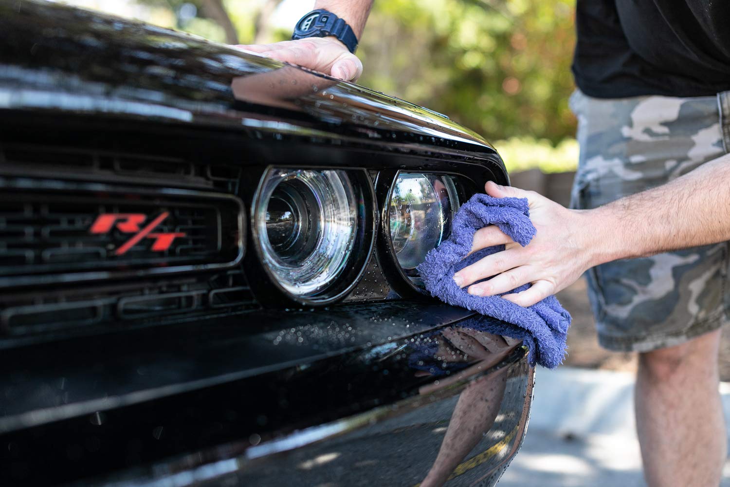 Sized 16 by 24 inches for efficient coverage.