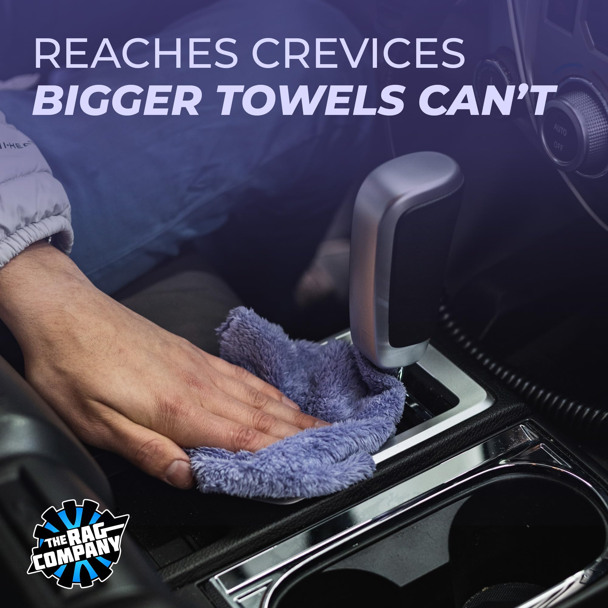 The Rag Company Eaglet 350 durable microfiber towel withstands washes