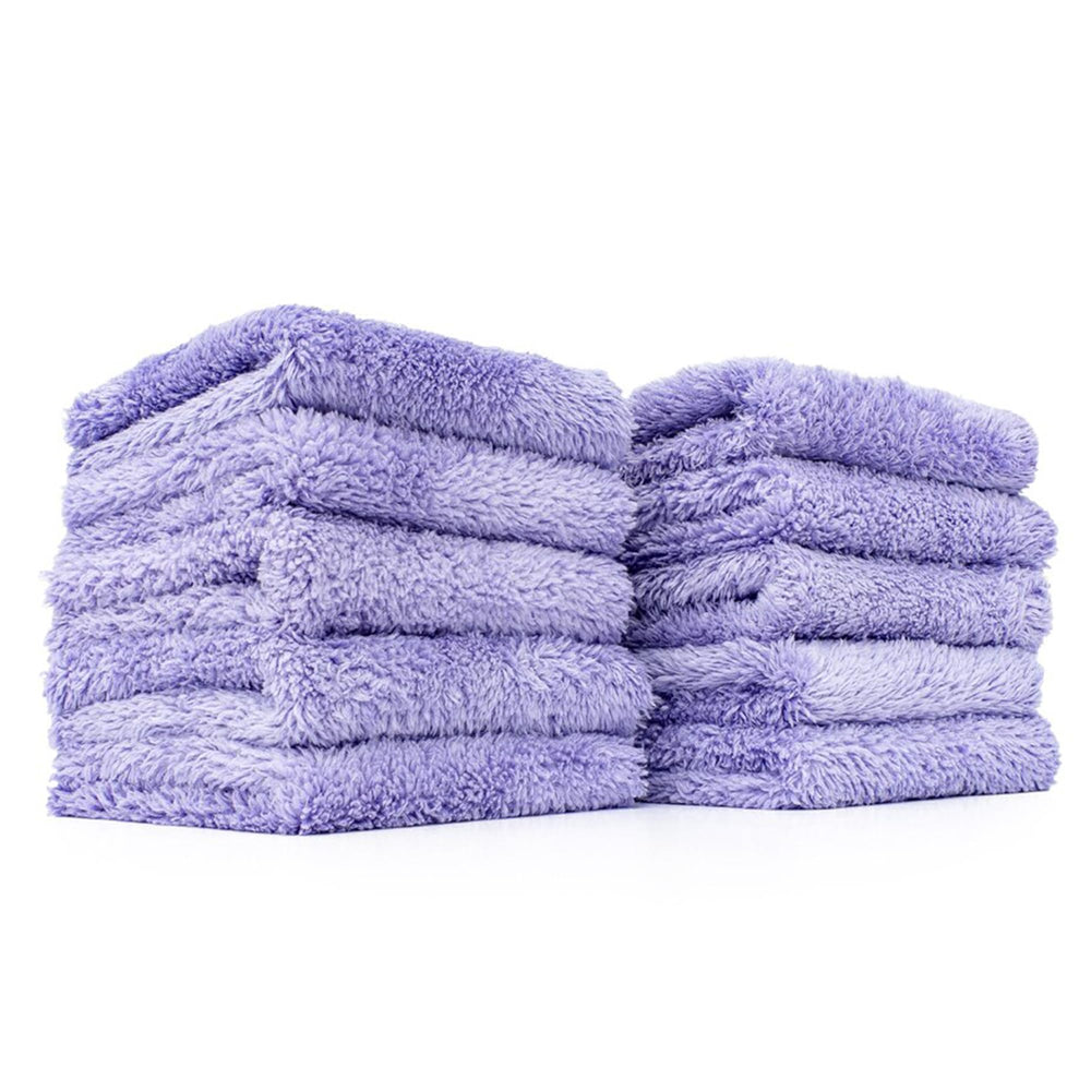 The Rag Company Eaglet 350 lavender plush microfiber towel for detailed work