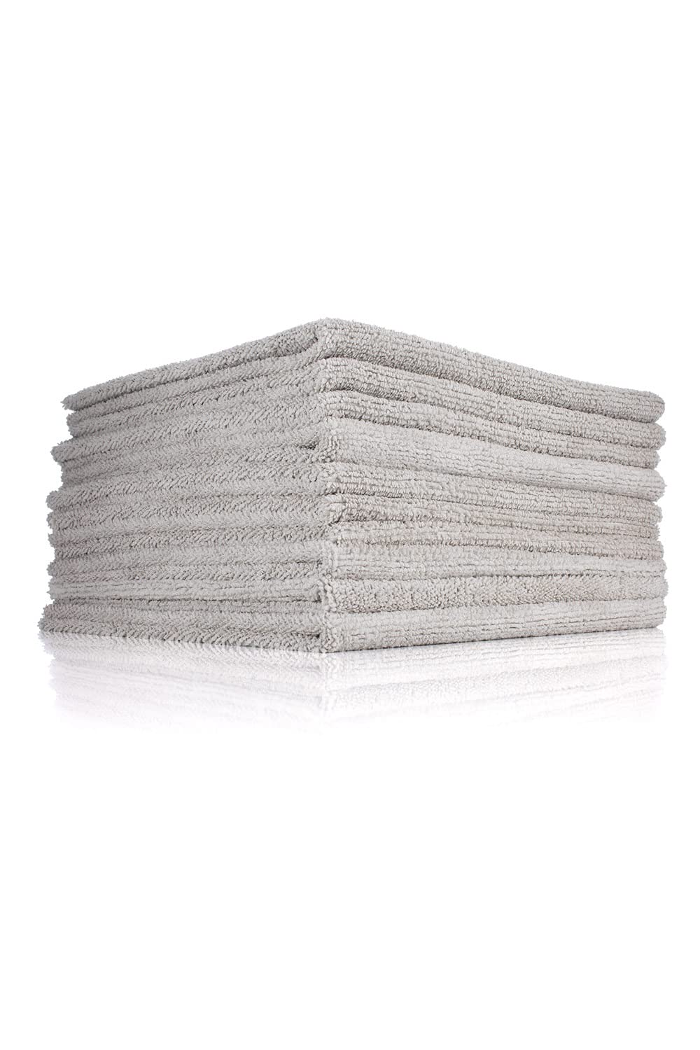 The Rag Company Edgeless 300 detailing towel for polish removal on paint-safe surfaces.
