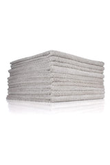 The Rag Company Edgeless 300 detailing towel for polish removal on paint-safe surfaces.