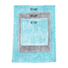 The towel laid flat highlights the 20x24 inch size for broad vehicle coverage.