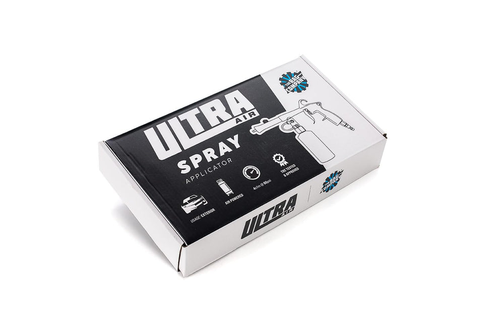 Durable metal design delivers consistent air flow for automotive detailing.