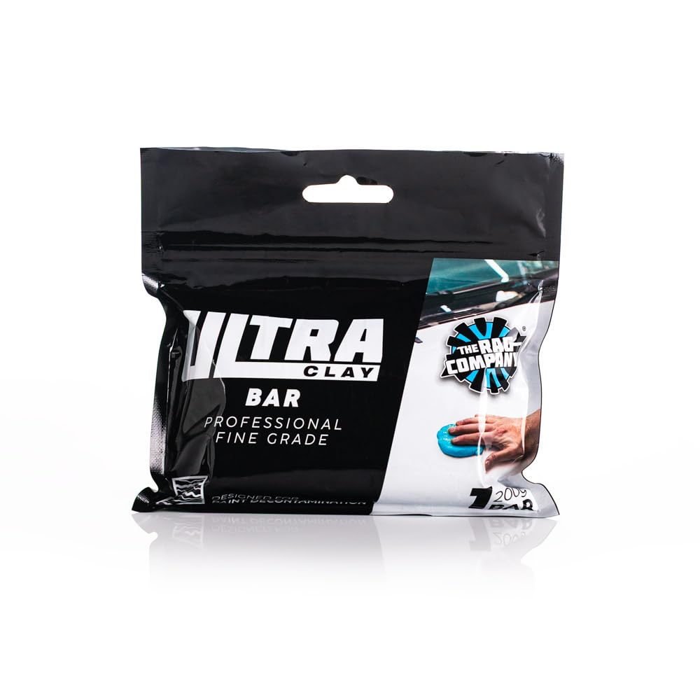 The Rag Company Ultra Clay Bar demonstrates easy glide for detailing prep