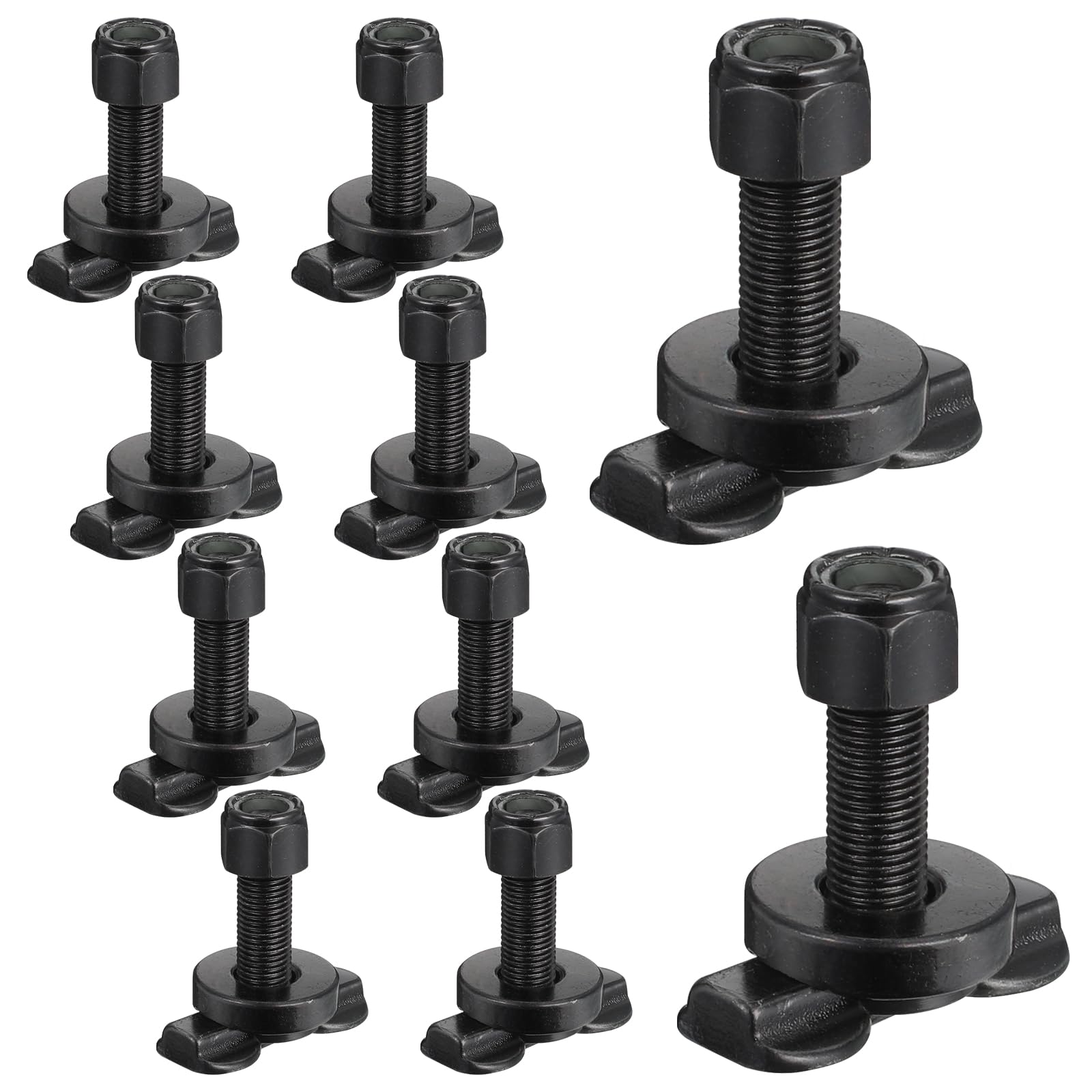 Therwen L-Track stud assembly for secure trailer tie-downs