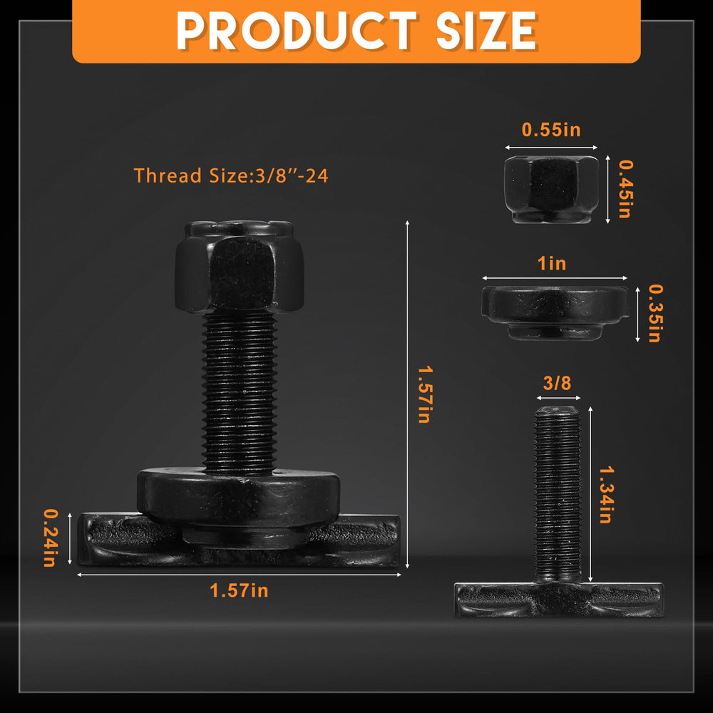 Therwen L-Track stud slot insert showing precise alignment