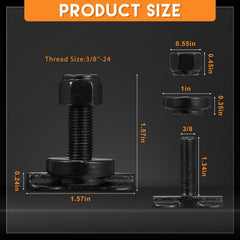 Therwen L-Track stud slot insert showing precise alignment