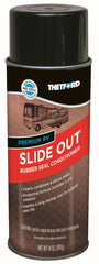 Thetford Rubber Seal Conditioner spray coats seals with UV protection and water repellency.