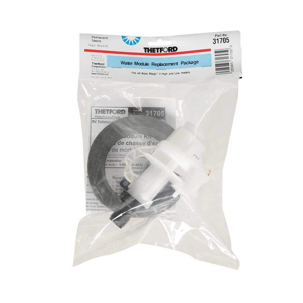 Thetford Aqua-Magic V toilet water module assembly for easy maintenance